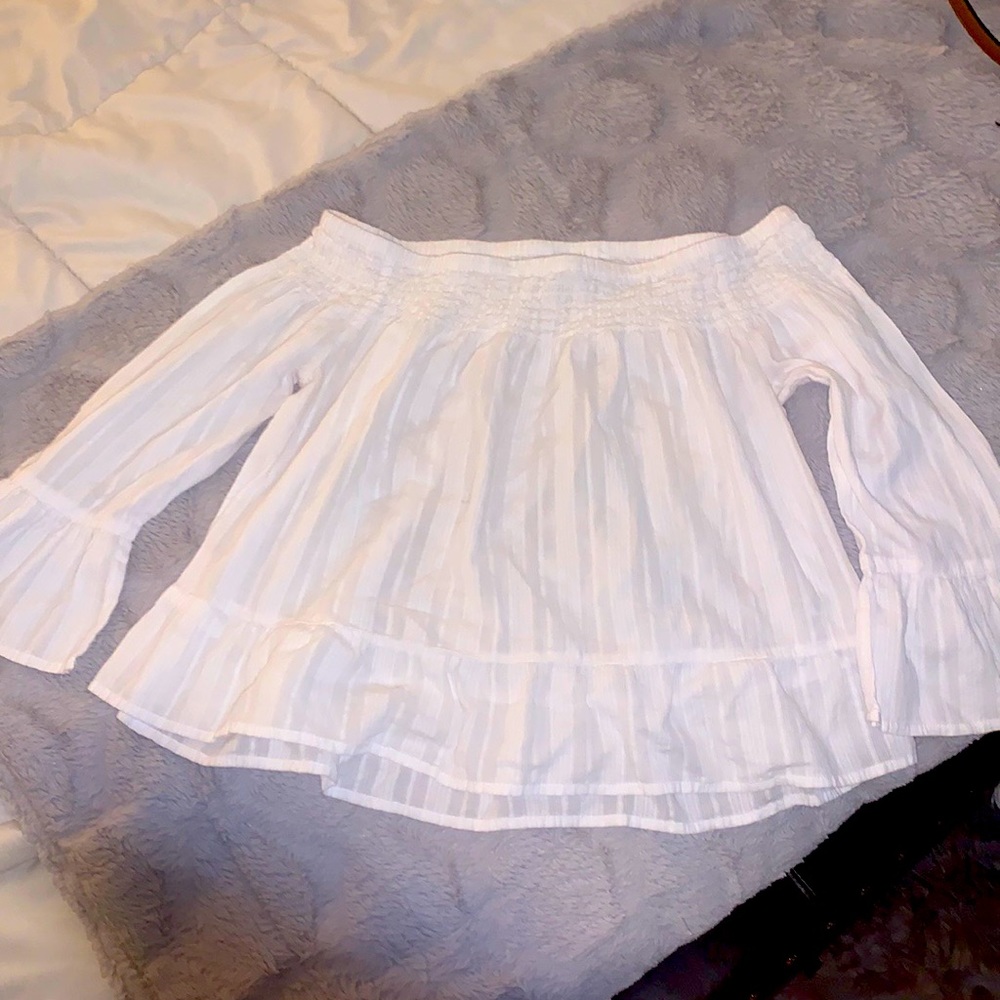 Off the shoulder blouse